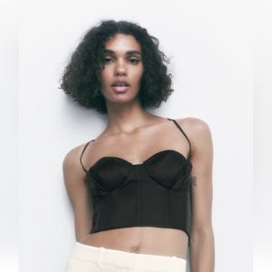 Zara corset top